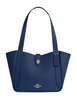 Coach Hadley Turnlock Tote Bag Deep Blue