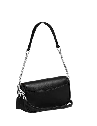 Coach Hailey Flap Bag Black