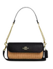 Coach Hailey Flap Bag Toast Black
