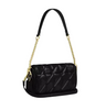 Coach Hailey Flap Bag With Quilting Black