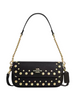 Coach Hailey Flap Bag With Rivets Black