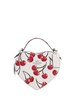 Coach Heart Crossbody Bag With Cherry Print Chalk