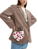 Coach Heart Crossbody Bag With Cherry Print Chalk