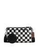 Coach Holden Crossbody With Checkerboard Print Black Chalk