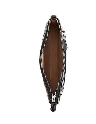 Coach Holden Crossbody With Checkerboard Print Black Chalk
