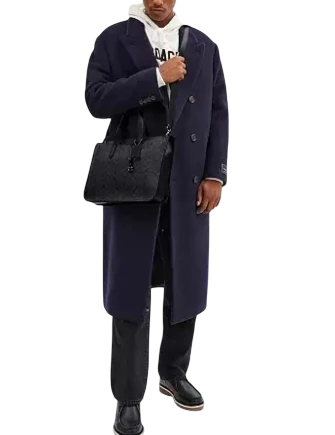 Coach Isaac Workbag In Signature Canvas Charcoal Signature