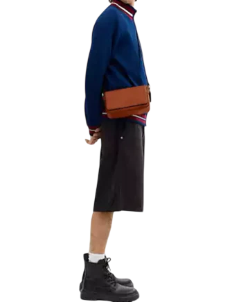Coach Jack Small Flap Crossbody Bag  Amber Brown 