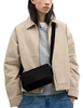 Coach Jack Small Flap Crossbody Bag Black