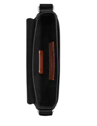 Coach Jack Small Flap Crossbody Bag Black