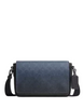 Coach Jack Small Flap Crossbody Bag In Ombre Signature Canvas Blue