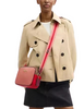 Coach Jamie Camera Bag In Colorblock Signature Canvas Tan Burnt Coral 