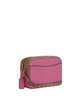 Coach Jamie Camera Bag In Signature Canvas Pink Tan