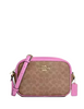 Coach Jamie Camera Bag In Signature Canvas Tan Fuschia