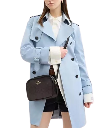 Coach Jamie Camera Bag In Signature Canvas Walnut Black