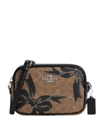Coach Jamie Camera Coach Jamie Camera Bag In Signature Canvas With Bow Print | Brixton Baker