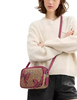 Coach Jamie Camera Bag In Signature Canvas With Bow Print Tan Pink 