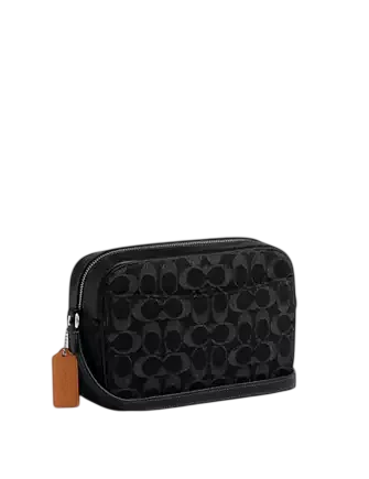 Coach Jamie Camera Bag In Signature Denim Black