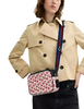 Coach Jamie Camera Bag With Floral Print Chalk Black
