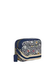 Coach Jamie Camera Bag With Floral Print Deep Blue
