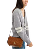 Coach Kailey Shoulder Bag In Signature Suede Caramel