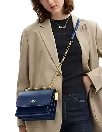 Coach Klare Crossbody Bag Deep Blue