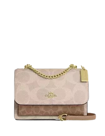 【COACH】Klare Crossbody Bag★Blocked Signature Canvas★ COACH® Outlet | Klare Crossbody Bag In Blocked Signature Canvas