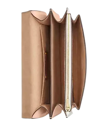 Coach Klare Crossbody Bag In Pretty Signature Canvas Chalk Pink