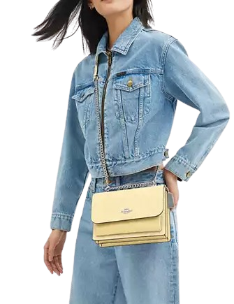 Coach Klare Crossbody Bag In Signature Canvas Hay