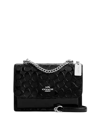 Coach Klare Crossbody Bag In Signature Leather Black