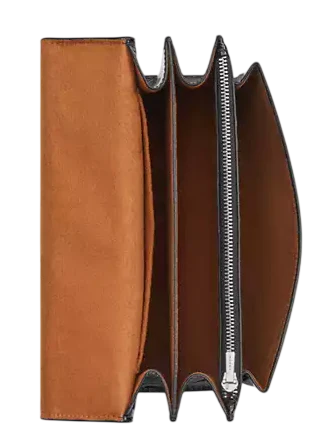 Coach Klare Crossbody Bag In Signature Leather Black
