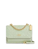Coach Klare Crossbody Bag In Signature Leather Pale Green