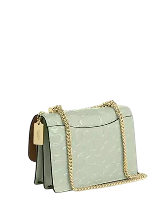 Coach Klare Crossbody Bag In Signature Leather Pale Green