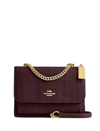 Coach Klare Crossbody Bag Merlot