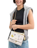 Coach Klare Crossbody Bag With Sketch Print Chalk