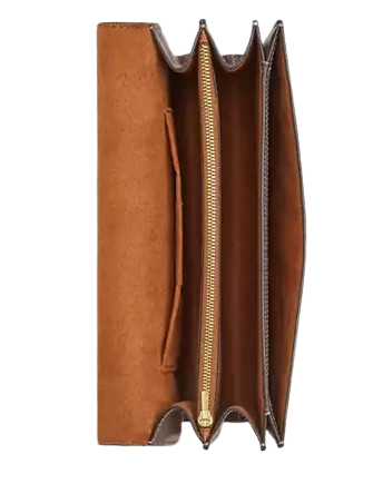 Coach Klare Envelope Crossbody Bag Dark Stone