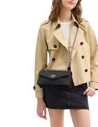 Coach Klare Envelope Crossbody Bag With Rivets