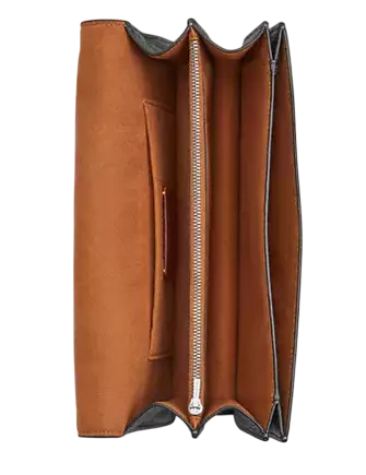 Coach Klare Envelope Crossbody Bag With Rivets Black