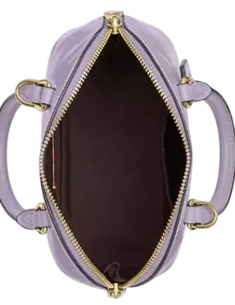 Coach Lara Mini Satchel Bag Lilac