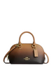 Coach Lara Mini Satchel Bag With Ombre Latte
