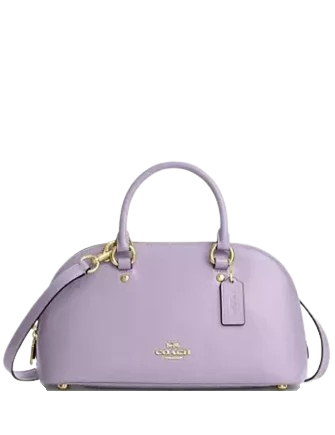 Coach Lara Satchel Bag Lilac