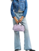 Coach Lara Satchel Bag Lilac