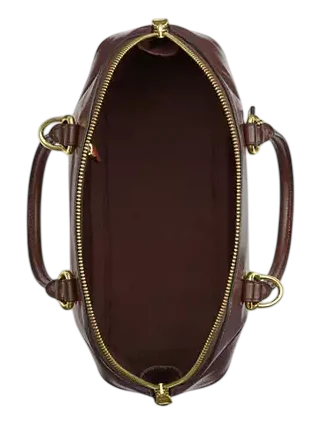 Coach Lara Satchel Bag Maple
