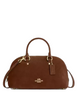 Coach Lara Satchel Bag Warm Brown