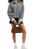 Coach Lara Satchel Bag Warm Brown