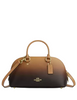 Coach Lara Satchel Bag With Ombre Latte