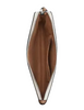 Coach Large Corner Zip Wristlet In Signature Canvas Sand Tan