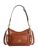 Coach Laurel Shoulder Bag 22 With Pockets Cinnamon