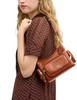 Coach Laurel Shoulder Bag 22 With Pockets Cinnamon