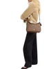 Coach Laurel Shoulder Bag In Signature Canvas Tan Brown