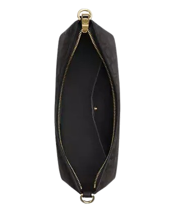 Coach Laurel Shoulder Bag In Signature Canvas Walnut Black
